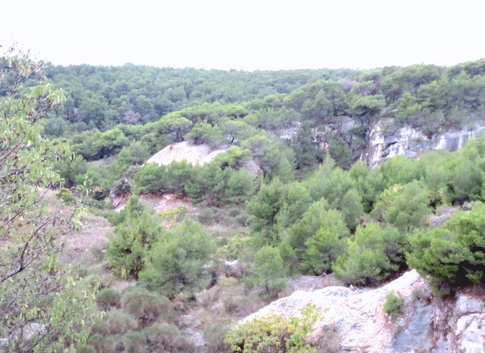 The interior of Brač